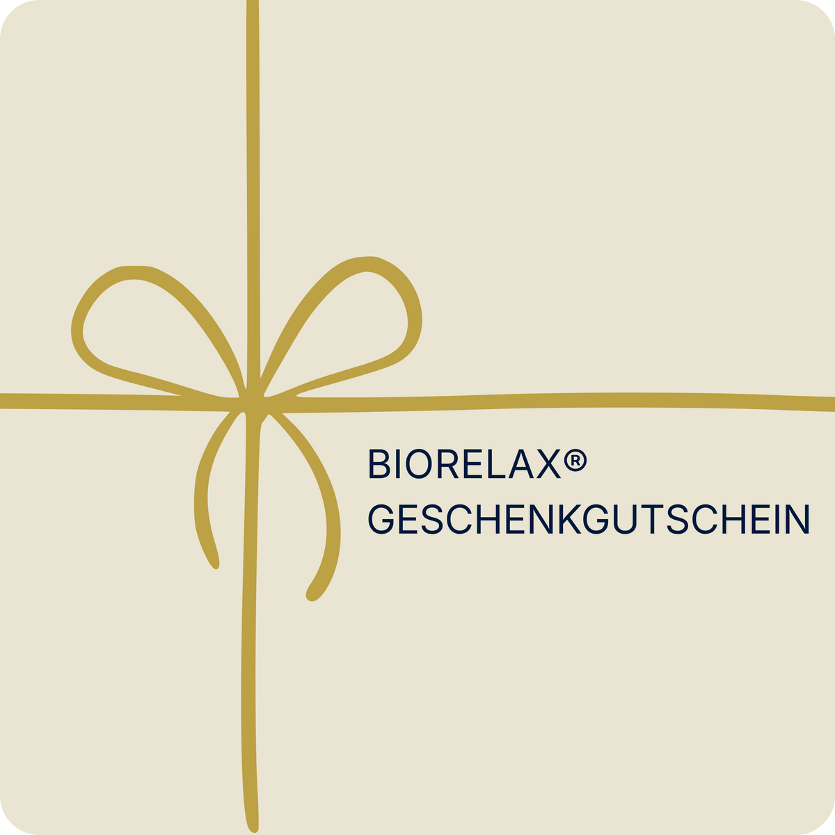 BIORELAX® Geschenkgutschein