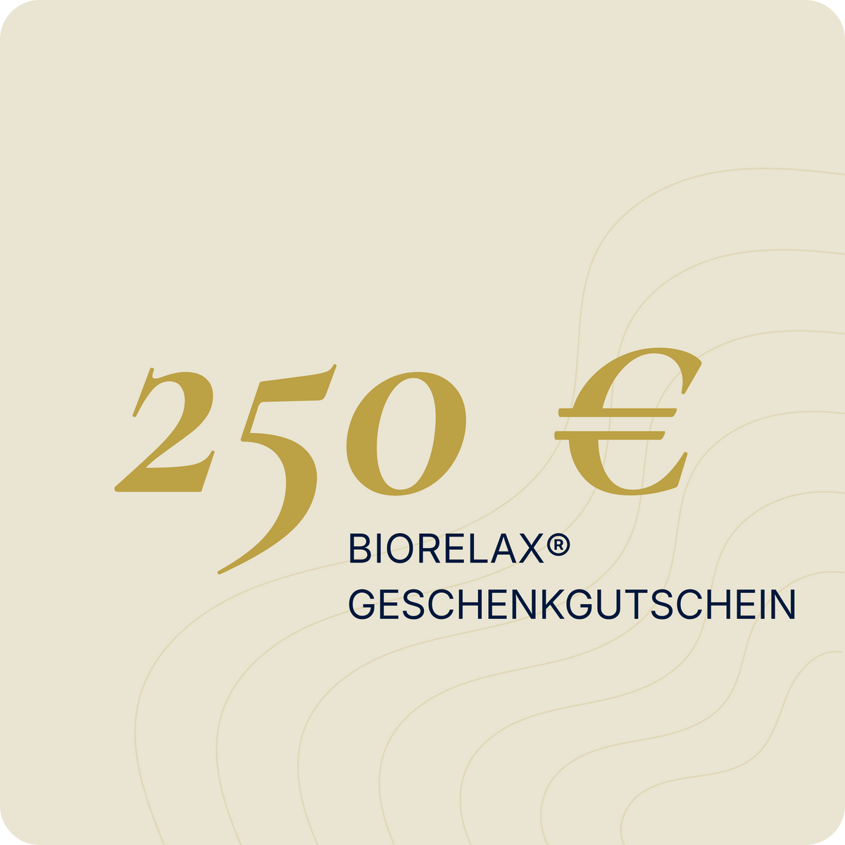 BIORELAX® Geschenkgutschein