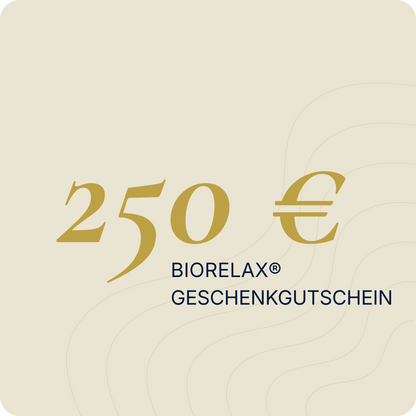 BIORELAX® Geschenkgutschein